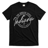Indiana The H.O.O.S.I.E.R State Est. 1816 Usa America Souvenir T-Shirt