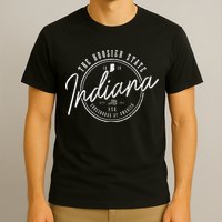 Indiana The H.O.O.S.I.E.R State Est. 1816 Usa America Souvenir T-Shirt