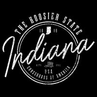 Indiana The H.O.O.S.I.E.R State Est. 1816 Usa America Souvenir Backpack