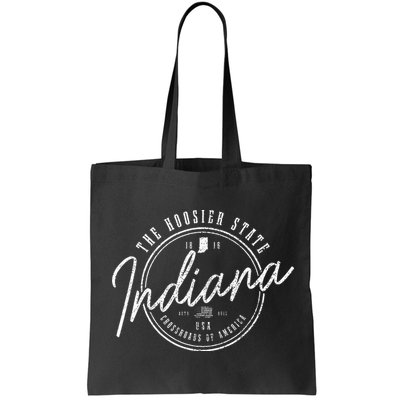 Indiana The H.O.O.S.I.E.R State Est. 1816 Usa America Souvenir Bag