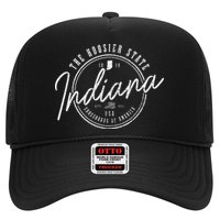 Indiana The H.O.O.S.I.E.R State Est. 1816 Usa America Souvenir Hat