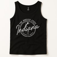 Indiana The H.O.O.S.I.E.R State Est. 1816 Usa America Souvenir Tank Top