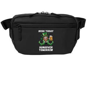 IRISH TODAY HUNGOVER TOMORROW ST PATRICKS DAY Crossbody Pack