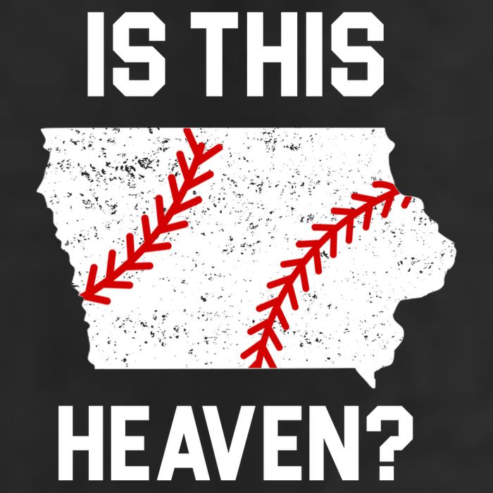 Is This Heaven Iowa Baseball Adult Drive Performance Visor