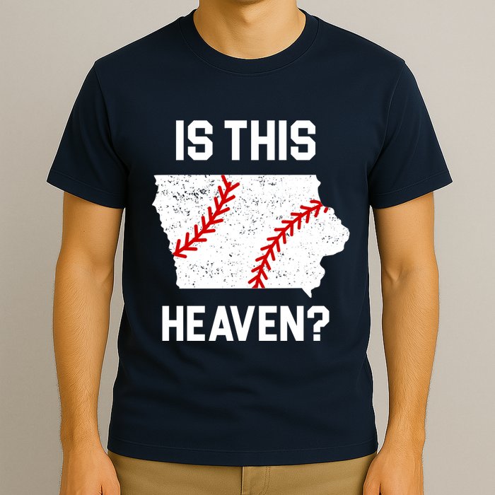 Is This Heaven Iowa Baseball T-Shirt