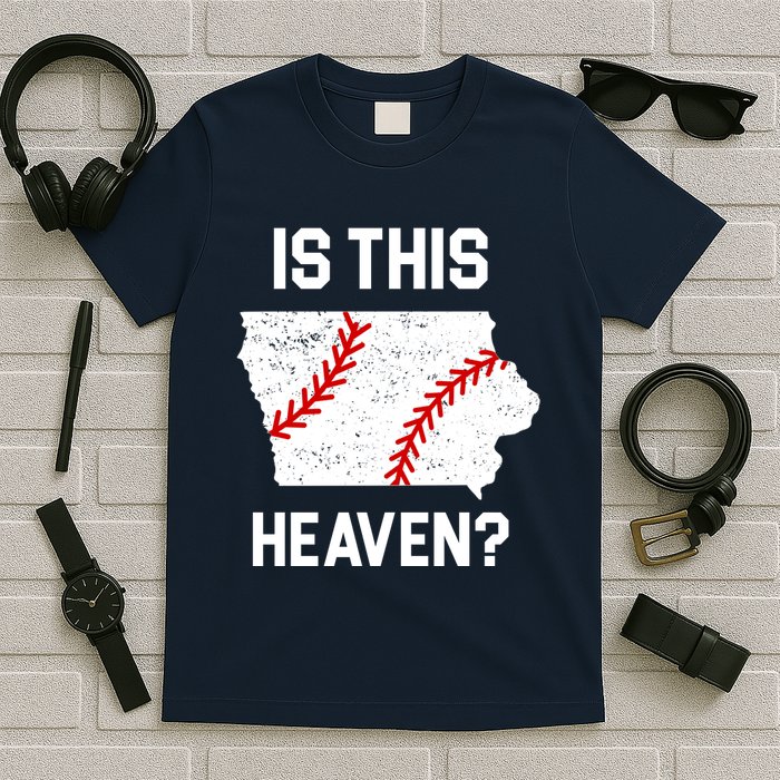 Is This Heaven Iowa Baseball T-Shirt