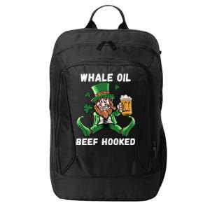 IRISH TODAY HUNGOVER TOMORROW ST PATRICKS DAY City Backpack