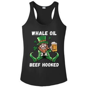 IRISH TODAY HUNGOVER TOMORROW ST PATRICKS DAY Ladies PosiCharge Competitor Racerback Tank