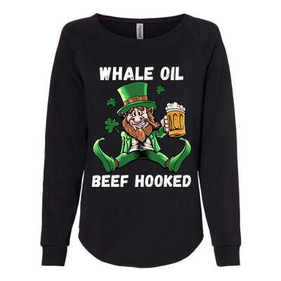 IRISH TODAY HUNGOVER TOMORROW ST PATRICKS DAY Womens California Wash Sweatshirt