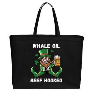 IRISH TODAY HUNGOVER TOMORROW ST PATRICKS DAY Cotton Canvas Jumbo Tote