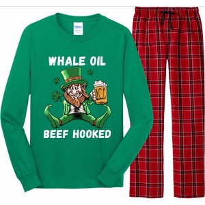 IRISH TODAY HUNGOVER TOMORROW ST PATRICKS DAY Long Sleeve Pajama Set