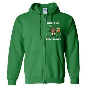 IRISH TODAY HUNGOVER TOMORROW ST PATRICKS DAY Full Zip Hoodie