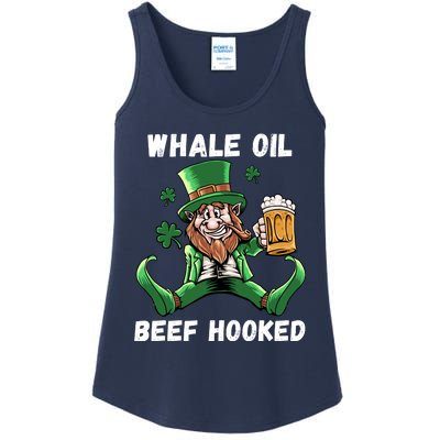 IRISH TODAY HUNGOVER TOMORROW ST PATRICKS DAY Ladies Essential Tank