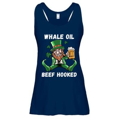 IRISH TODAY HUNGOVER TOMORROW ST PATRICKS DAY Ladies Essential Flowy Tank