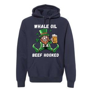 IRISH TODAY HUNGOVER TOMORROW ST PATRICKS DAY Premium Hoodie