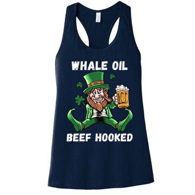 IRISH TODAY HUNGOVER TOMORROW ST PATRICKS DAY Women's Racerback Tank