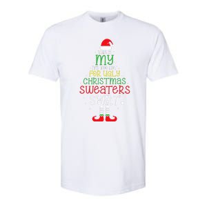 It's Too Hot For Ugly Christmas funny holiday Softstyle CVC T-Shirt