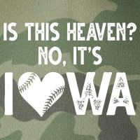 Is This Heaven No It's Iowa Baseball Lover Legacy Tie Dye Trucker Hat