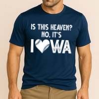 Is This Heaven No It's Iowa Baseball Lover Cooling Performance Crew T-Shirt