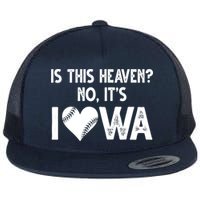 Is This Heaven No It's Iowa Baseball Lover Flatbill Hat
