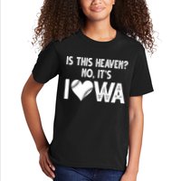 Is This Heaven No It's Iowa Baseball Lover Kids T-Shirt