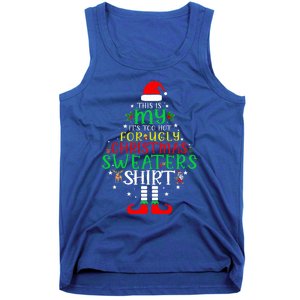 ItS Too Hot For Ugly Christmas Funny Xmas Tank Top