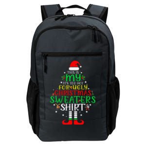 ItS Too Hot For Ugly Christmas Funny Xmas Daily Commute Backpack