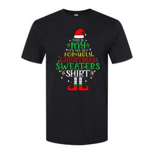 ItS Too Hot For Ugly Christmas Funny Xmas Softstyle CVC T-Shirt