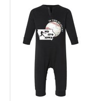 Is This Heaven? No It's Iowa Infant Fleece One Piece