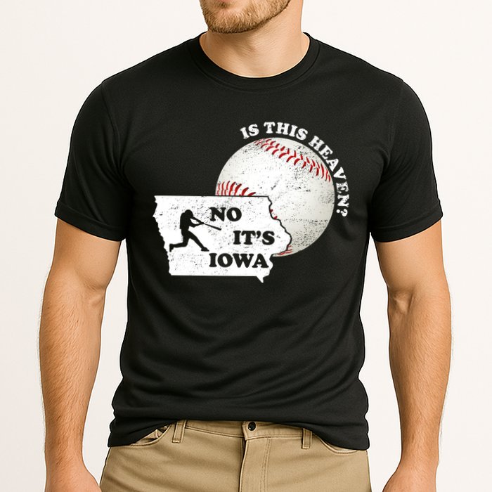 Is This Heaven? No It's Iowa Performance Shirt