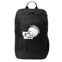 Is This Heaven? No It's Iowa City Backpack