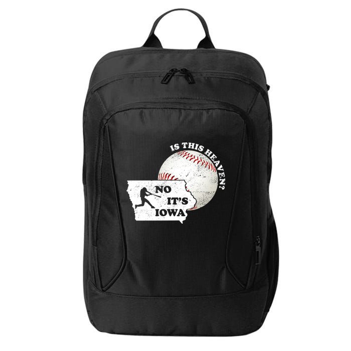 Is This Heaven? No It's Iowa City Backpack