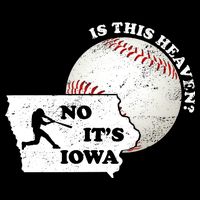 Is This Heaven? No It's Iowa Button
