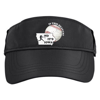 Is This Heaven? No It's Iowa Adult Drive Performance Visor
