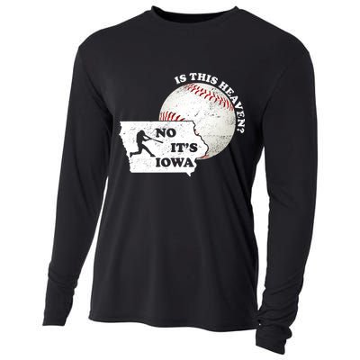 Is This Heaven? No It's Iowa Cooling Performance Long Sleeve Crew
