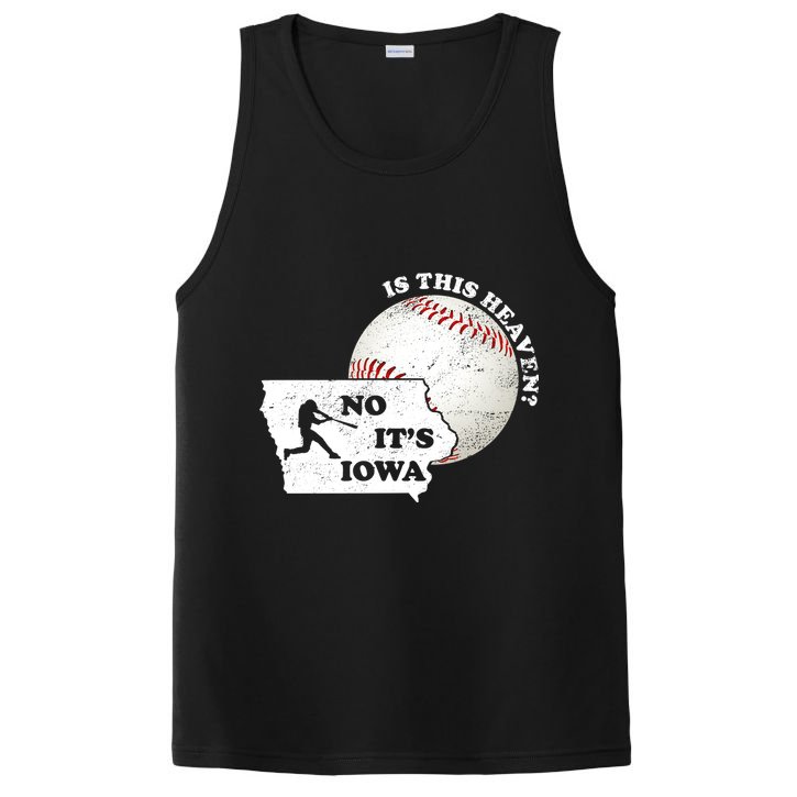 Is This Heaven? No It's Iowa PosiCharge Competitor Tank