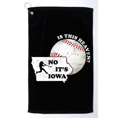 Is This Heaven? No It's Iowa Golf Towel