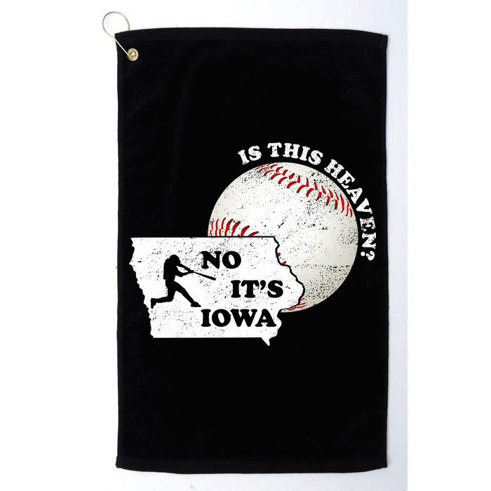 Is This Heaven? No It's Iowa Golf Towel