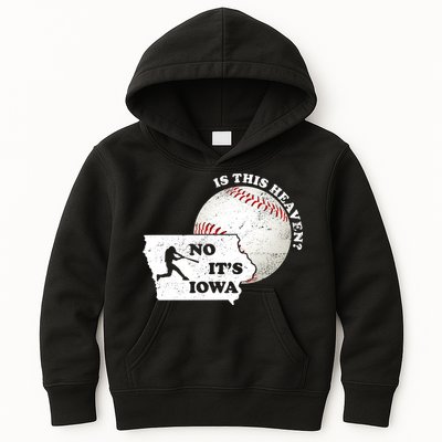 Is This Heaven? No It's Iowa Kids Hoodie