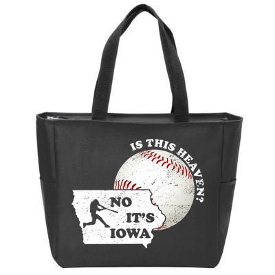 Is This Heaven? No It's Iowa Zip Tote Bag