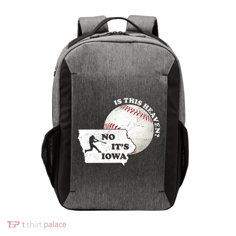Is This Heaven? No It's Iowa Vector Backpack
