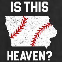 Is This Heaven Iowa Baseball Fan Adult Drive Performance Visor