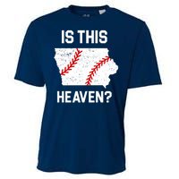 Is This Heaven Iowa Baseball Fan Cooling Performance Crew T-Shirt