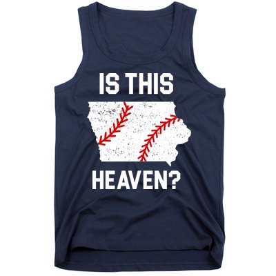 Is This Heaven Iowa Baseball Fan Tank Top