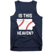 Is This Heaven Iowa Baseball Fan Tank Top