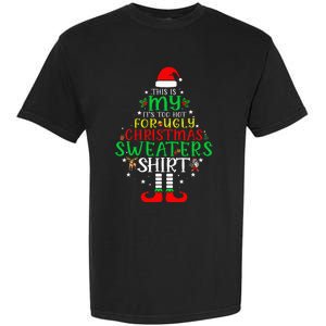 It's Too Hot For Ugly Christmas Funny  Garment-Dyed Heavyweight T-Shirt