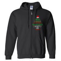 It's Too Hot For Ugly Christmas Funny  Full Zip Hoodie