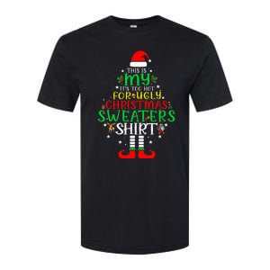 It's Too Hot For Ugly Christmas Funny  Softstyle CVC T-Shirt