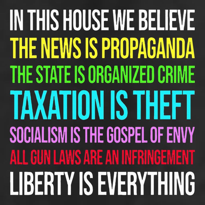 In This House We Believe The News Is Propaganda 11oz C Handle Ceramic Mug