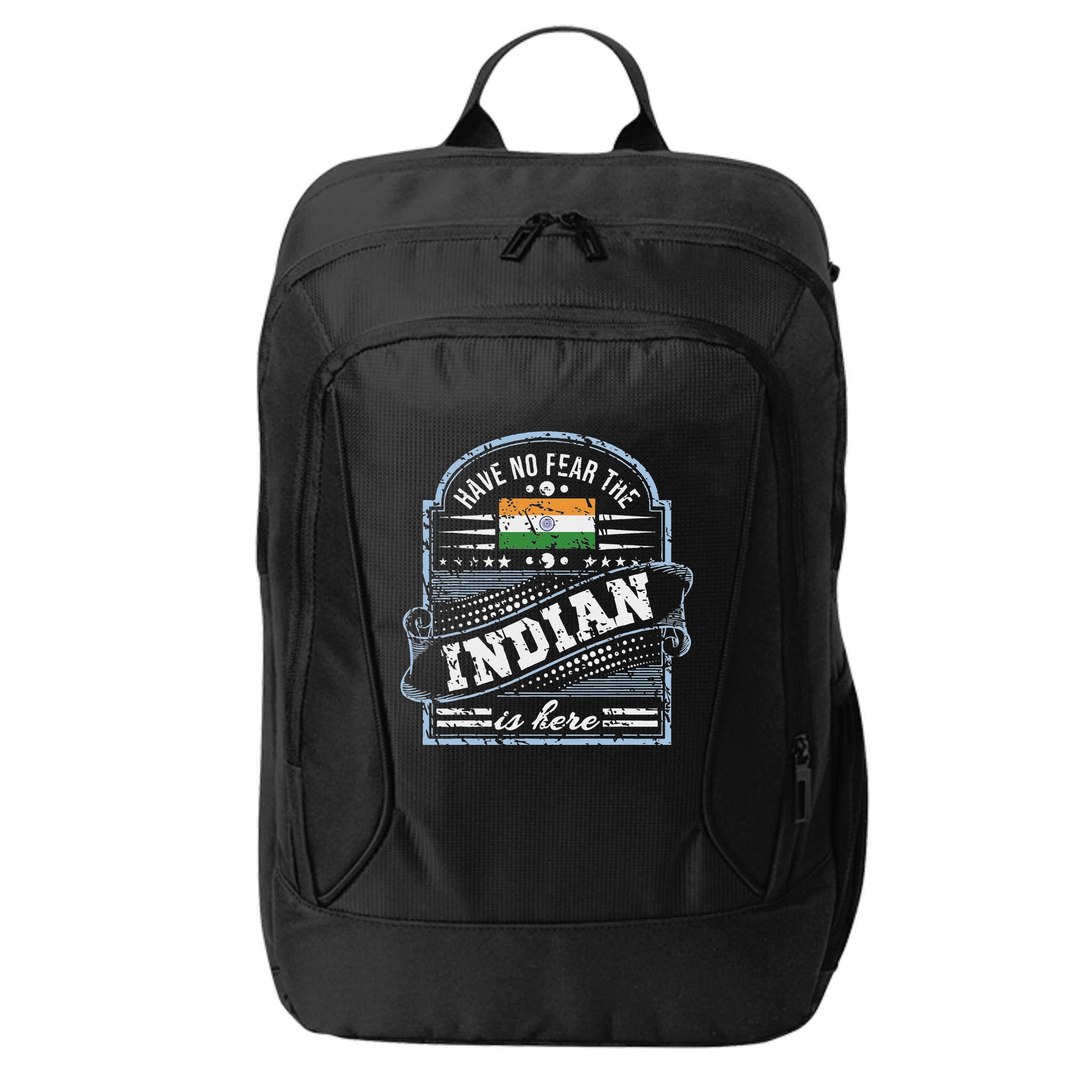 India T Have No Fear The Indian Is Here City Backpack